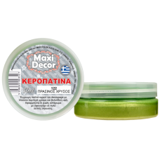 Κεροπατίνα 50ml Maxi Decor 122 Πράσινος Χρυσός_KER22003527